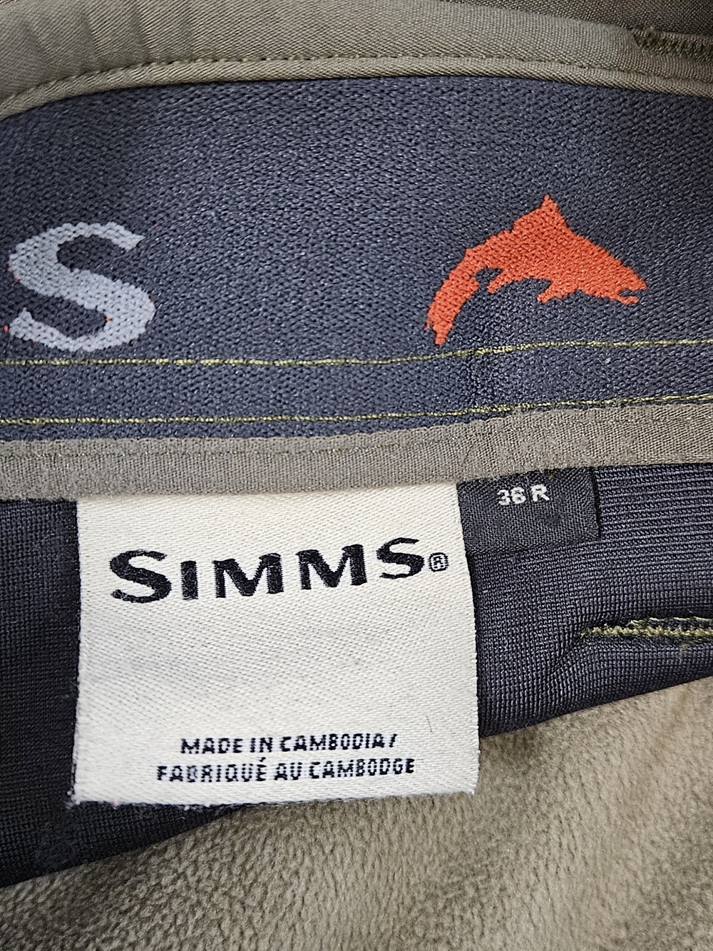 Simms Rouge Softshell Pants - Picture 3 of 4